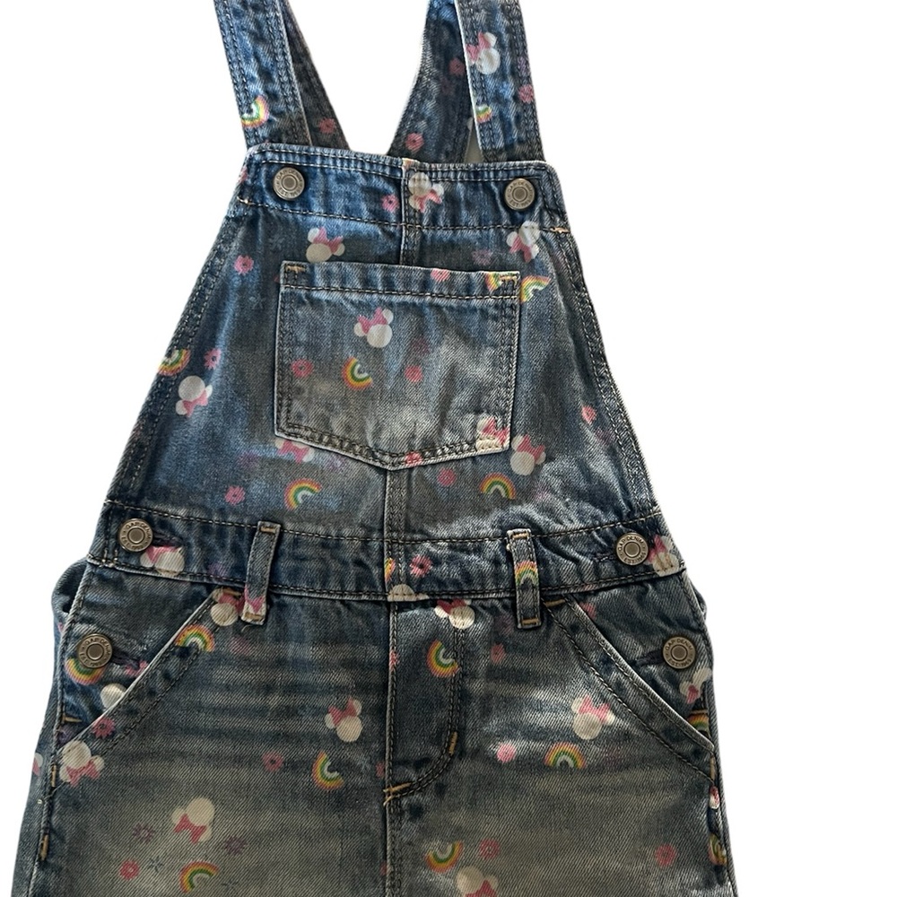 Gap Disney Girl's Denim Overalls